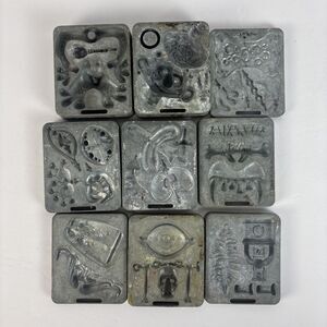 Mattel Thing Maker 9 Molds Creeple People Fright 4482 4512 4522 (1965-1967)